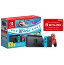 Konsola Nintendo Switch 32GB Czerwono-niebieski + Switch Sports + 90 dni Nintendo Switch Online