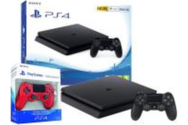 Konsola Sony PlayStation 4 Slim 512GB czarny + Kontroler PlayStation