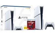 Konsola Sony PlayStation 5 Slim 1TB biały + Marvels Spider-Man 2