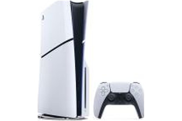 Konsola Sony PlayStation 5 Slim 1TB biały + God of War Ragnarok