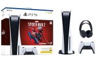 Konsola Sony PlayStation 5 825GB biały + Marvels Spider-Man 2 + słuchawki PULSE