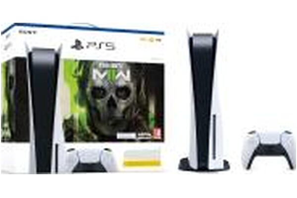 Konsola Sony PlayStation 5 825GB biały + Call of Duty Modern Warfare II