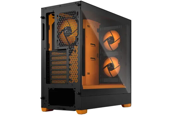 Obudowa PC Fractal Design Pop Air TG Tower czarno-pomarańczowy
