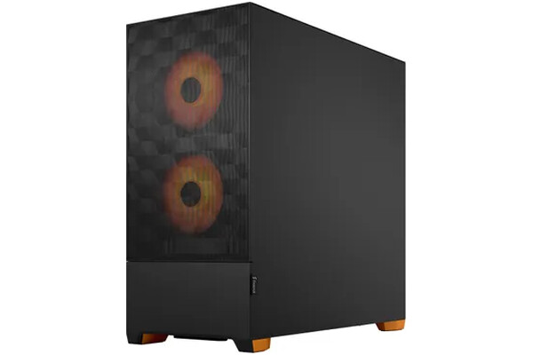 Obudowa PC Fractal Design Pop Air TG Tower czarno-pomarańczowy