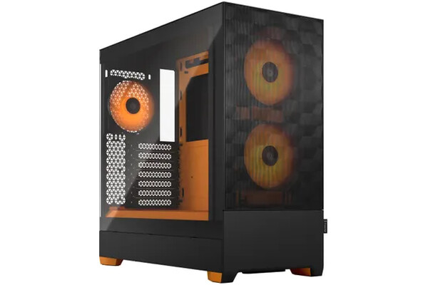 Obudowa PC Fractal Design Pop Air TG Tower czarno-pomarańczowy