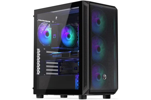 Obudowa PC ENDORFY Arx 500 Air ARGB Midi Tower czarny