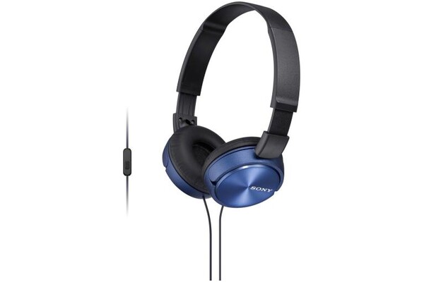 Słuchawki Sony MDRZX310APL Nauszne Przewodowe niebieski