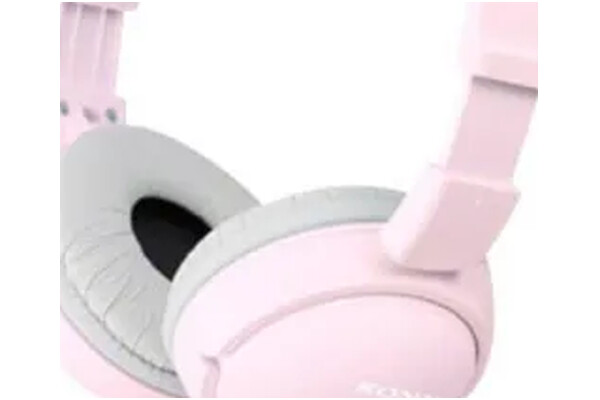 Słuchawki Sony MDRZX110P Nauszne Przewodowe różowy