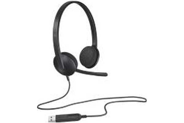 Słuchawki Logitech H340 Nauszne Przewodowe