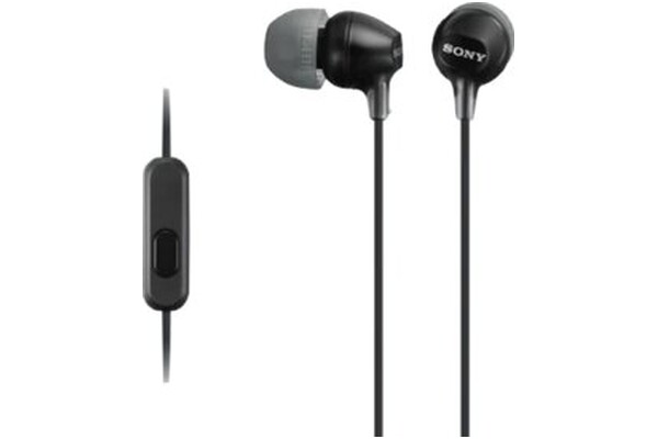 Słuchawki Sony MDREX15LP Dokanałowe Przewodowe czarny