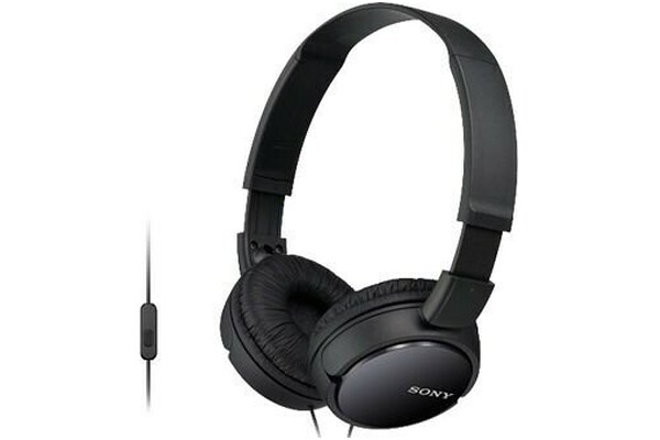 Słuchawki Sony MDRZX110APB Nauszne Przewodowe czarny