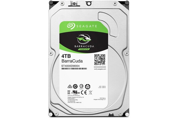 Dysk wewnętrzny Seagate BarraCuda HDD SATA (3.5") 4TB