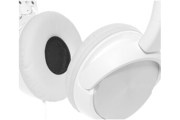 Słuchawki Sony MDRZX310W Nauszne Przewodowe biały