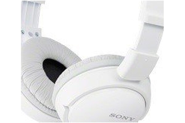 Słuchawki Sony MDRZX110APW Nauszne Przewodowe biały