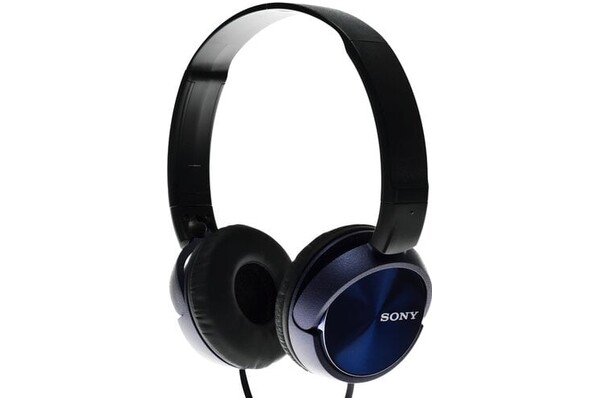 Słuchawki Sony MDRZX310L Nauszne Przewodowe niebieski