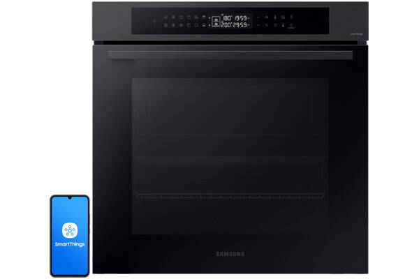 Piekarnik do zabudowy Samsung NV7B4220ZAB Dual Cook elektryczny Parowy grafitowy