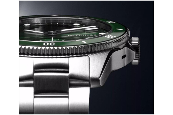Smartwatch WITHINGS Scanwatch Scan 0.63" srebrno-zielony