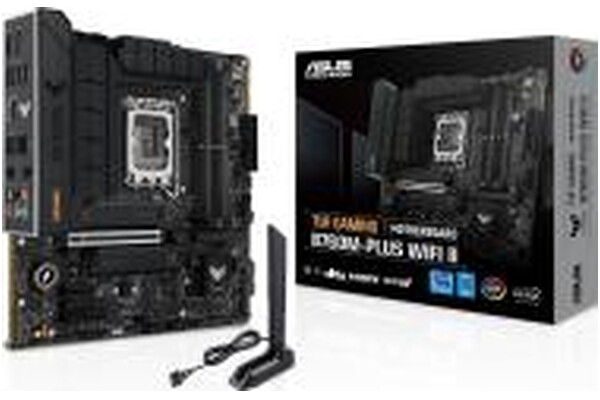 Płyta główna ASUS B760M Plus II TUF Gaming WiFi Socket 1700 Intel B760 DDR5 microATX