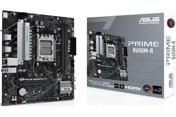 Płyta główna ASUS B650M-R Prime Socket AM5 AMD B650 DDR5 microATX