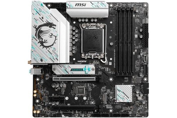 Płyta główna MSI B760M Gaming Plus WiFi Socket 1700 Intel B760 DDR5 microATX