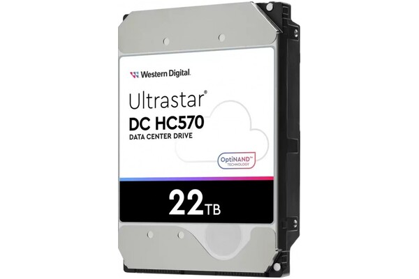 Dysk wewnętrzny WD HC570 Ultrastar HDD SATA (3.5") 22TB