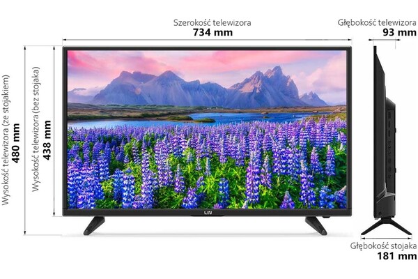 Telewizor LIN 32D1700 32" HD Ready