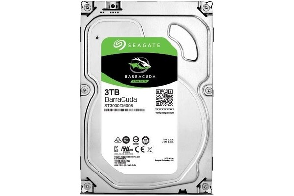 Dysk wewnętrzny Seagate BarraCuda HDD SATA (3.5") 3TB
