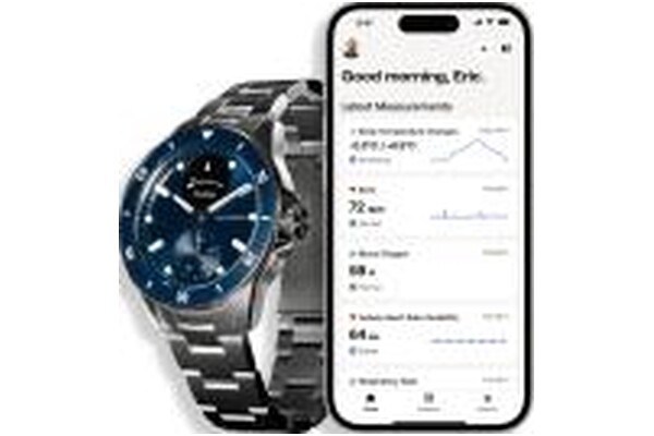 Smartwatch WITHINGS Scanwatch Scan 0.63" niebieski