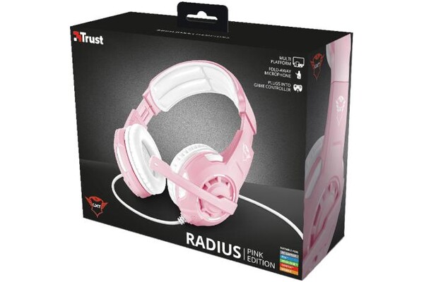 Słuchawki Trust GXT310P Radius Nauszne Przewodowe