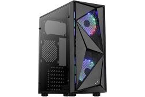 Obudowa PC Aerocool Glider Cosmo V2 Midi Tower czarny
