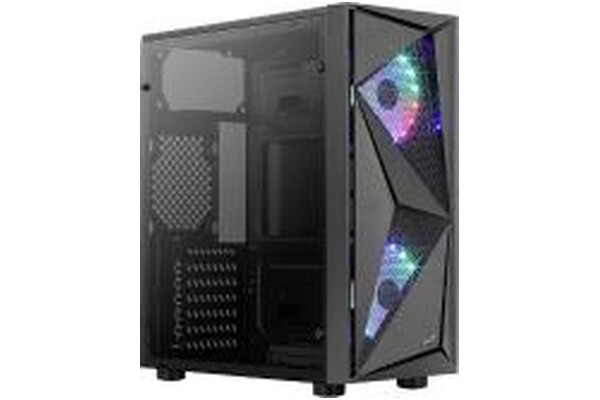 Obudowa PC Aerocool Glider Cosmo V2 Midi Tower czarny