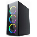 Obudowa PC Gembird CCCFC1500RGB Fornax 1500 Midi Tower Czarno-przezroczysty