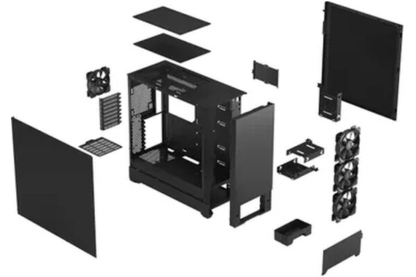 Obudowa PC Fractal Design Pop XL Silent Tower czarny