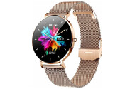 Smartwatch Manta SWU501GD Alexa 1.32" złoty