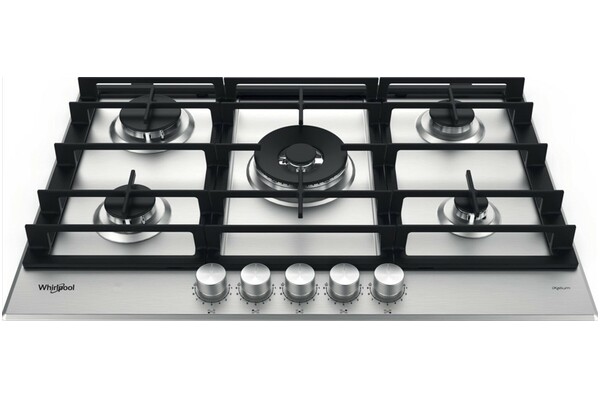 Płyta gazowa z palnikami Whirlpool GMWL728IXL