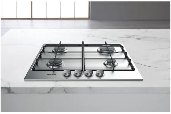 Płyta gazowa z palnikami Whirlpool TGML650IX
