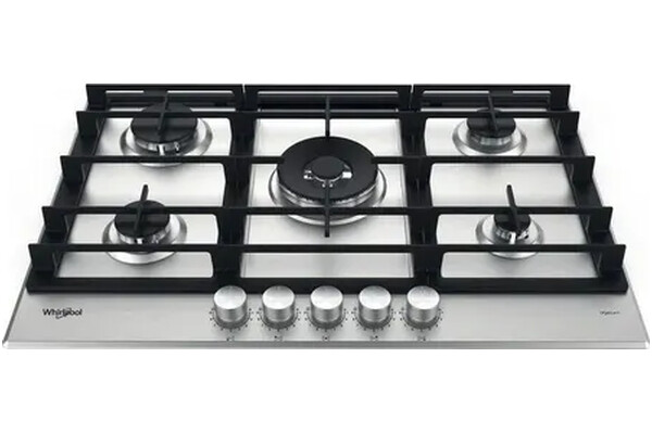 Płyta gazowa z palnikami Whirlpool GMWL728IXL