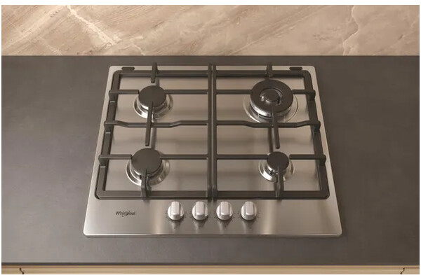Płyta gazowa z palnikami Whirlpool TGML661IX