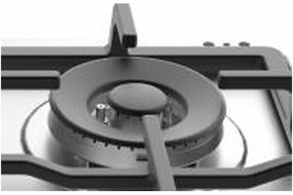 Płyta gazowa z palnikami Whirlpool TKRL661IX