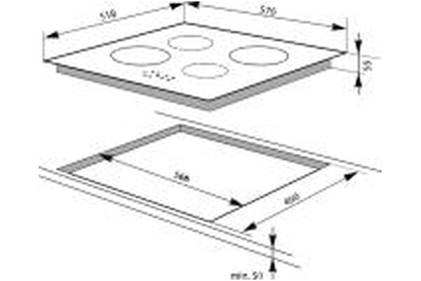 Płyta indukcyjna AMICA PI6544LCD