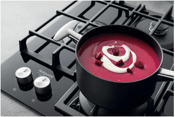 Płyta gazowa z palnikami Hotpoint HAGS62FBK