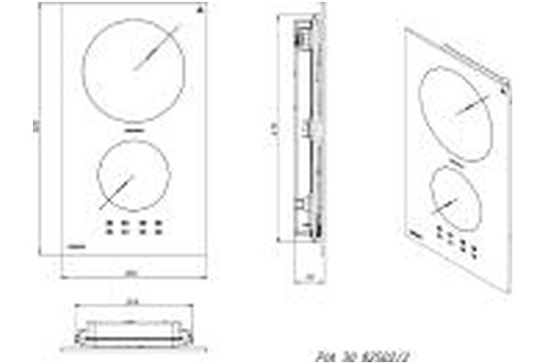 Płyta indukcyjna Akpo PIA3082502/2