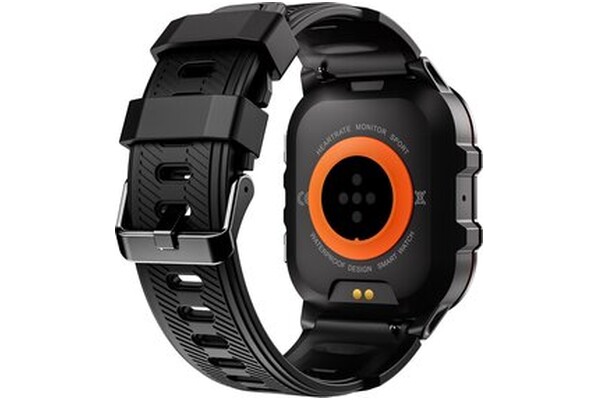 Smartwatch OUKITEL BT20 1.96" czarno-pomarańczowy