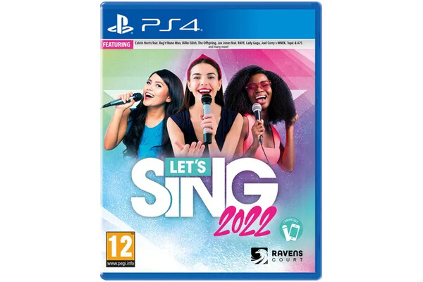 Lets Sing 2022 + mikrofon PlayStation 4