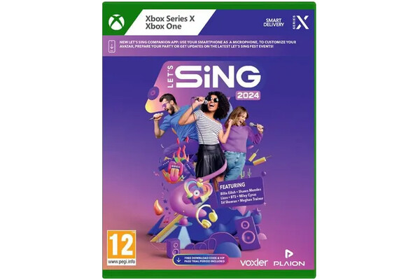 Lets Sing 2024 + 2 mikrofony Xbox (One/Series X)