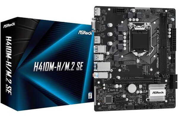 Płyta główna ASrock H410M H/M.2 SE Socket 1200 Intel H370 DDR4 microATX