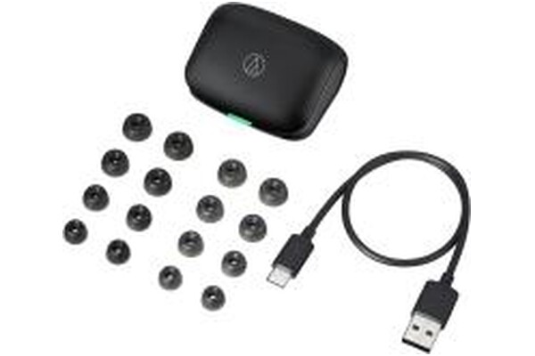 Słuchawki AUDIO-TECHNICA ATHTWX7BK Dokanałowe Bezprzewodowe czarny
