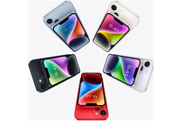 Smartfon Apple iPhone 14 Plus 5G czarny 6.7" 6GB/256GB