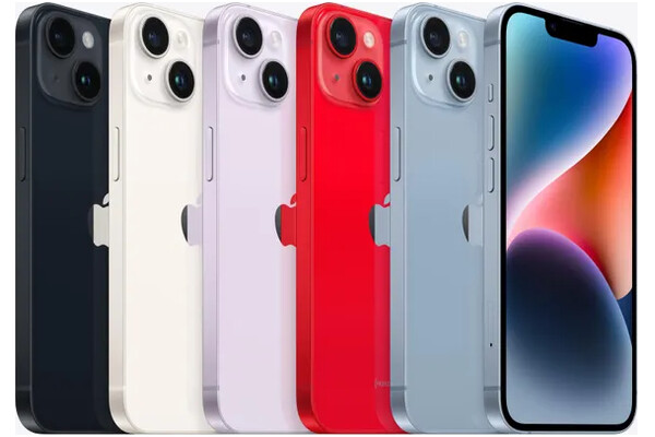 Smartfon Apple iPhone 14 Plus 5G czarny 6.7" 6GB/256GB