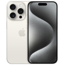 Smartfon Apple iPhone 15 Pro 5G Tytan Biały 6.1" 6GB/128GB